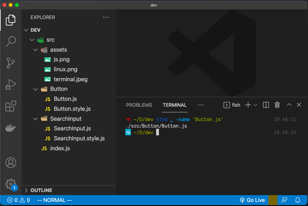find-output