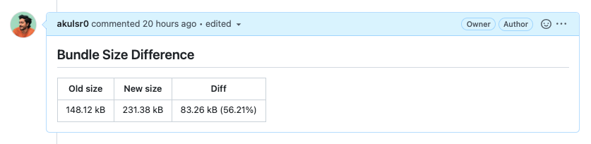 build-compare-comment