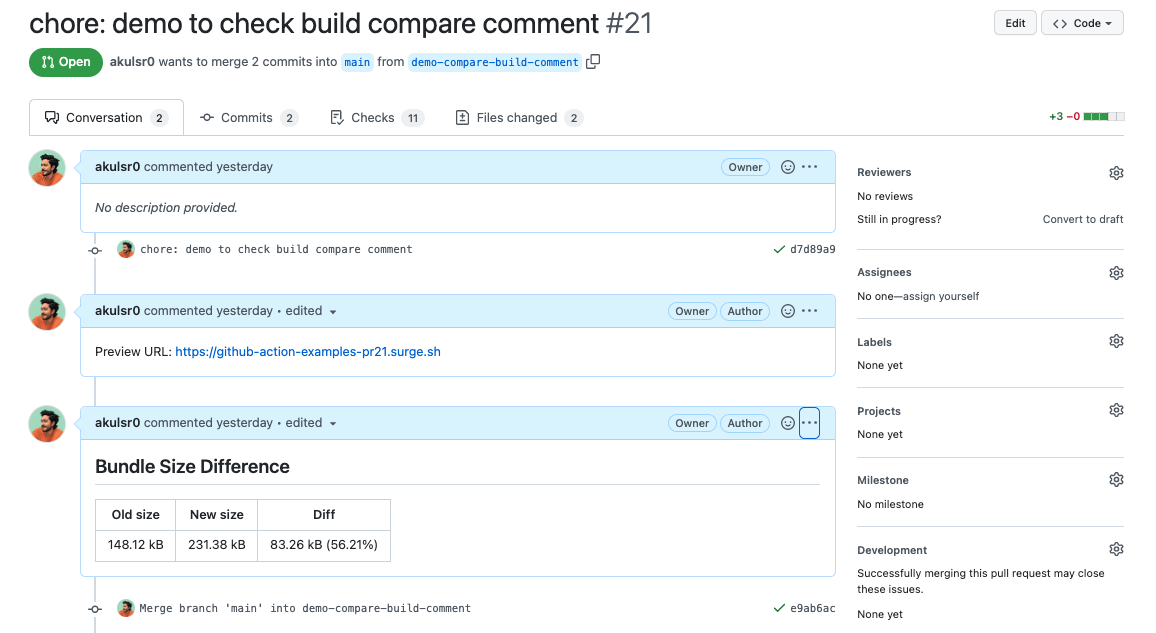 build-compare-result