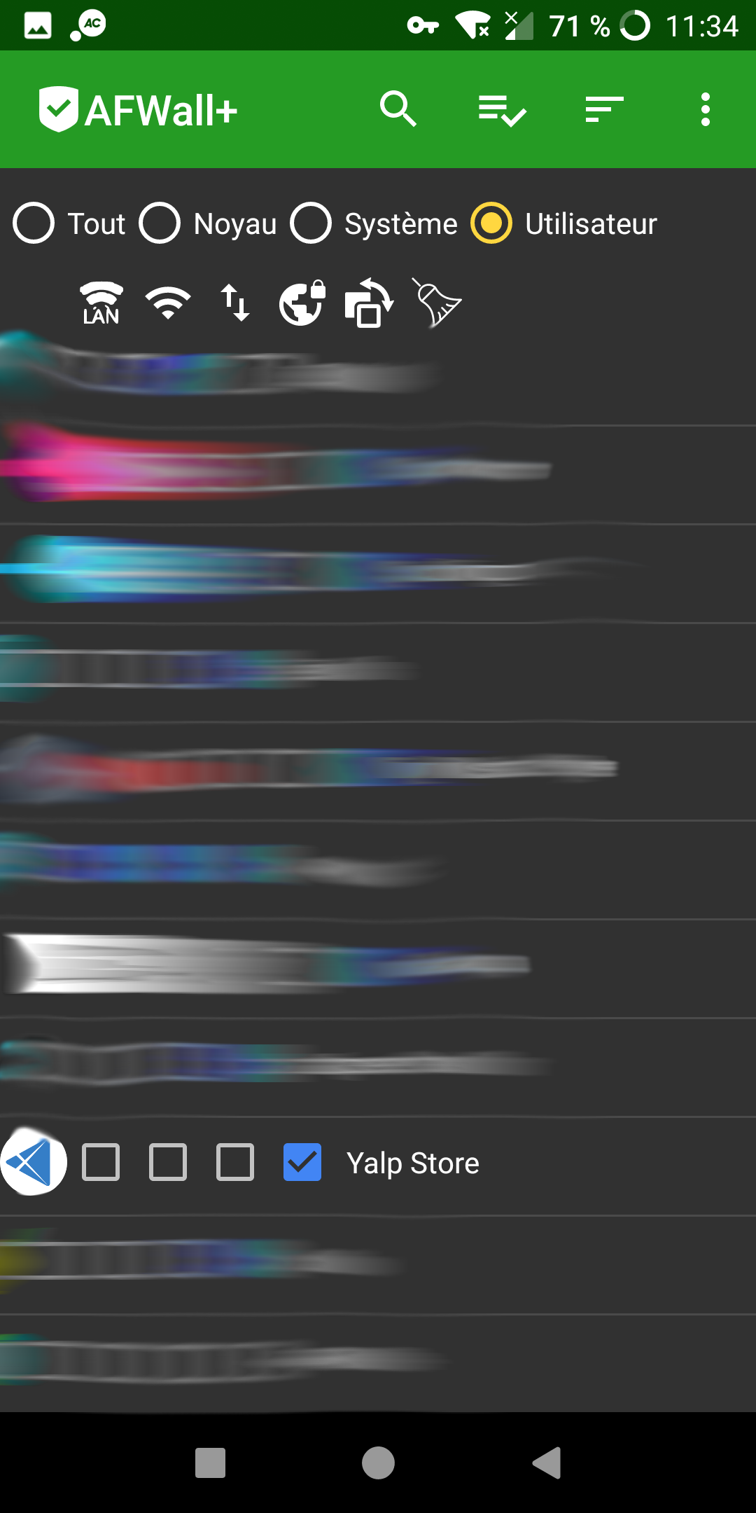 Can't download apps with Yalp/Aurora Store · Issue 896 · ukanth/afwall