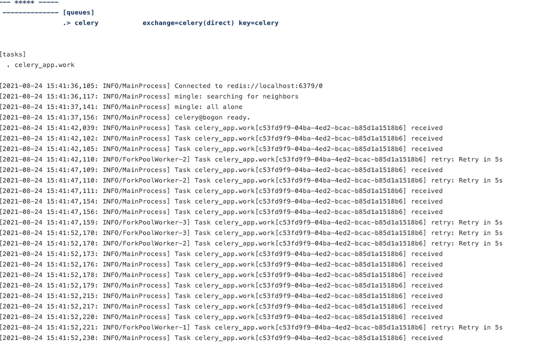 the same task is repeated. Is this normal · Issue #6928 · celery/celery ...