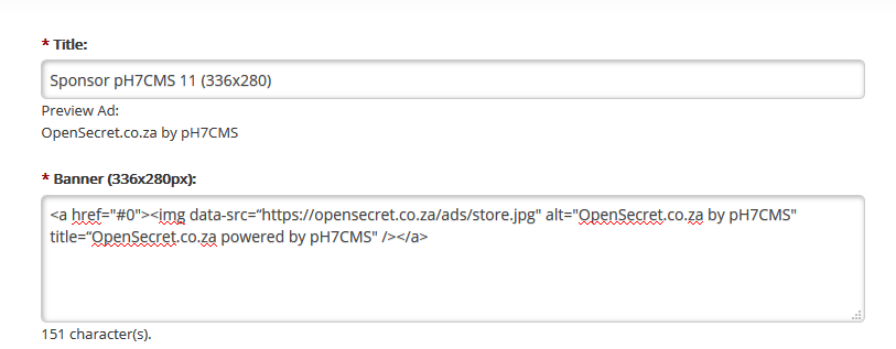 Banner Ads Issue