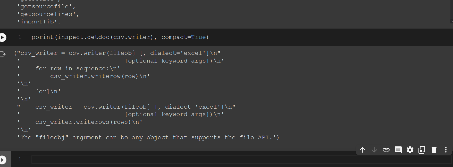 get doc in code manner · Issue #2638 · googlecolab/colabtools · GitHub