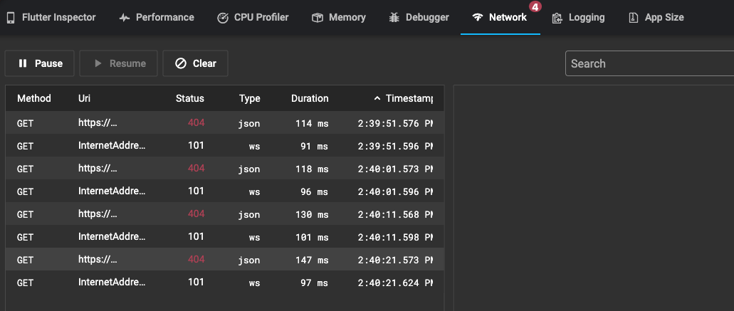 Badge the Network tab when we receive failed network requests. by ...