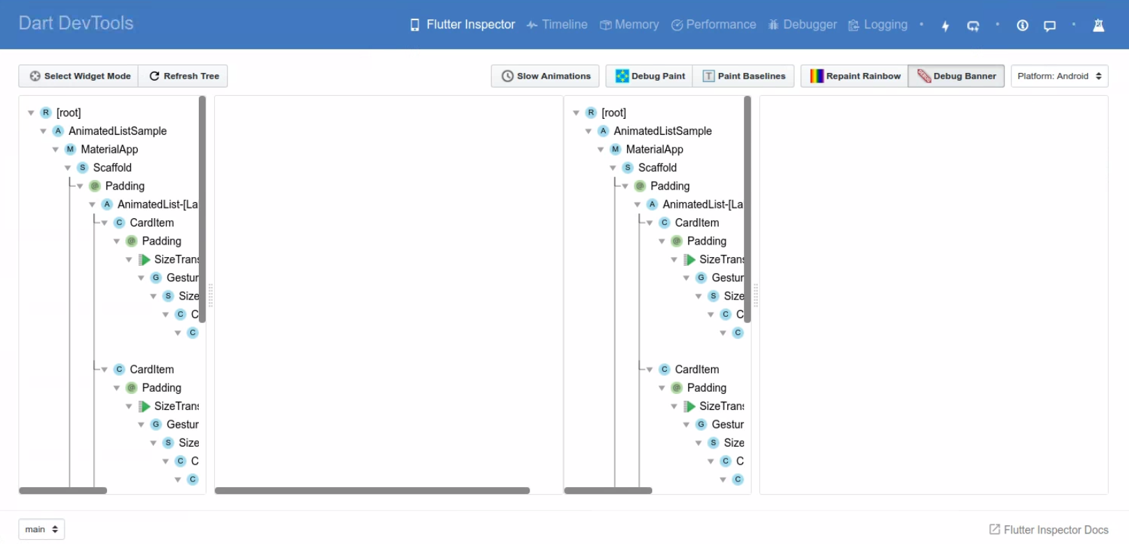 Inspector broken in dart:html app · Issue #1846 · flutter/devtools · GitHub
