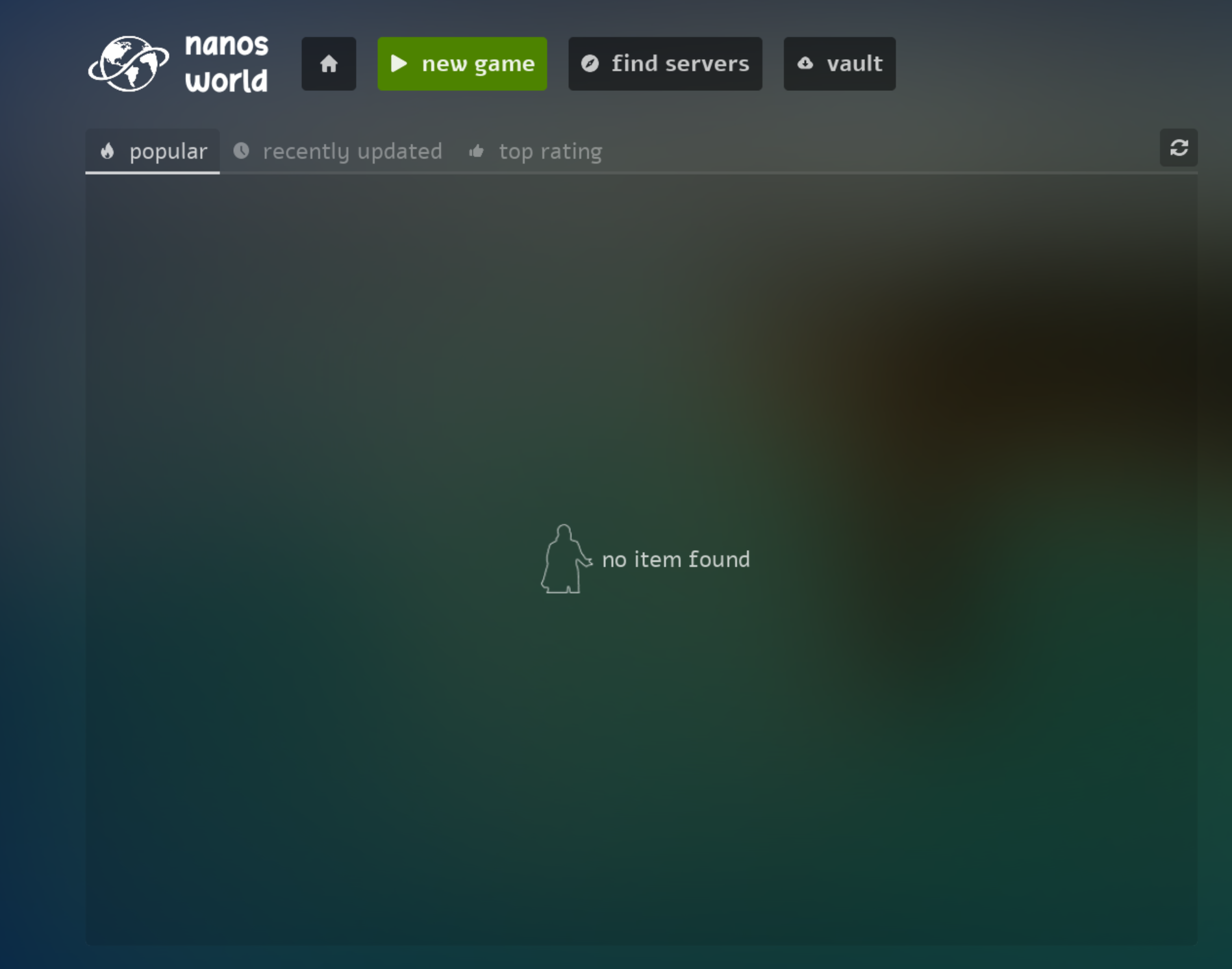 Cannot select the gamemode without internet · Issue #727 · nanos-world ...