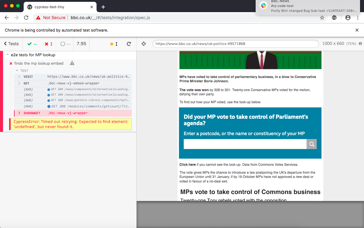 Shadow dom component dose not load in Cypress browser · Issue #5798 ...