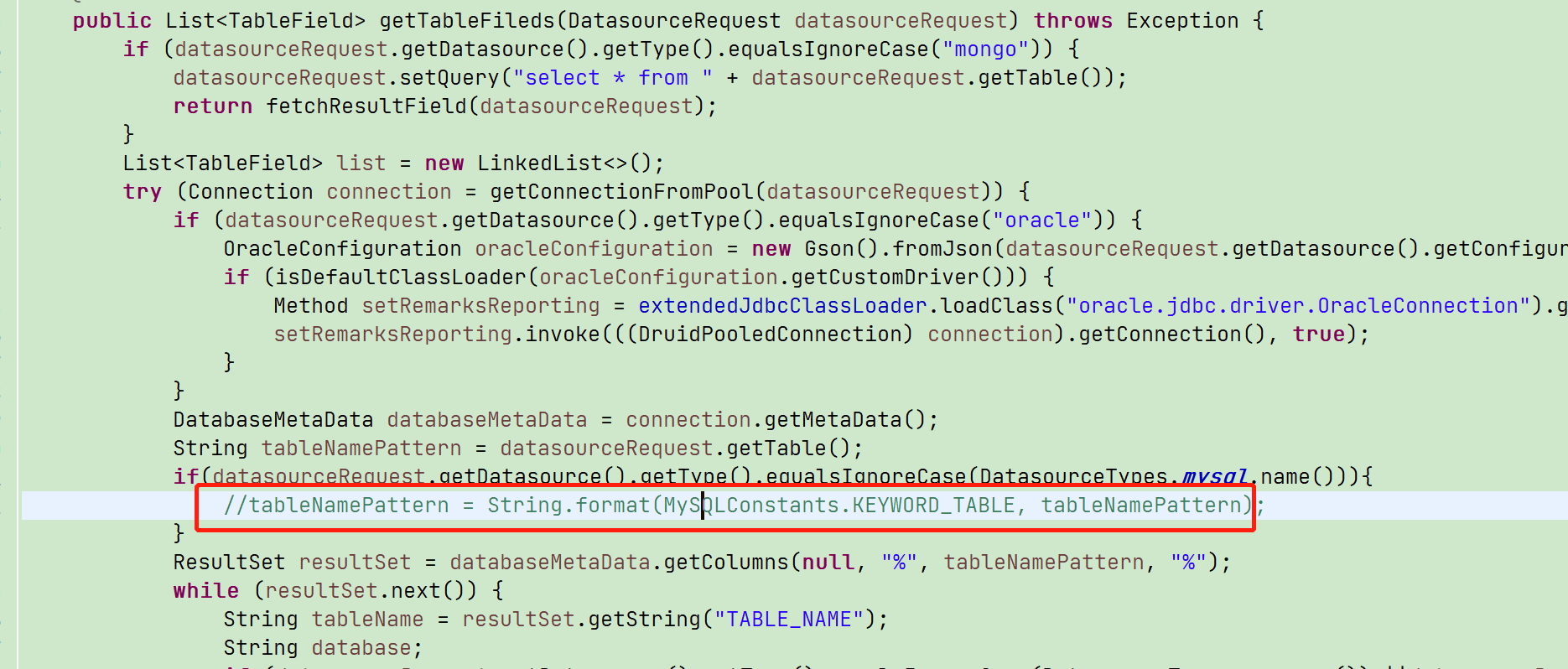 [Bug]数据集》字段管理》同步字段 执行返回结果为空 · Issue #2864 · dataease/dataease · GitHub