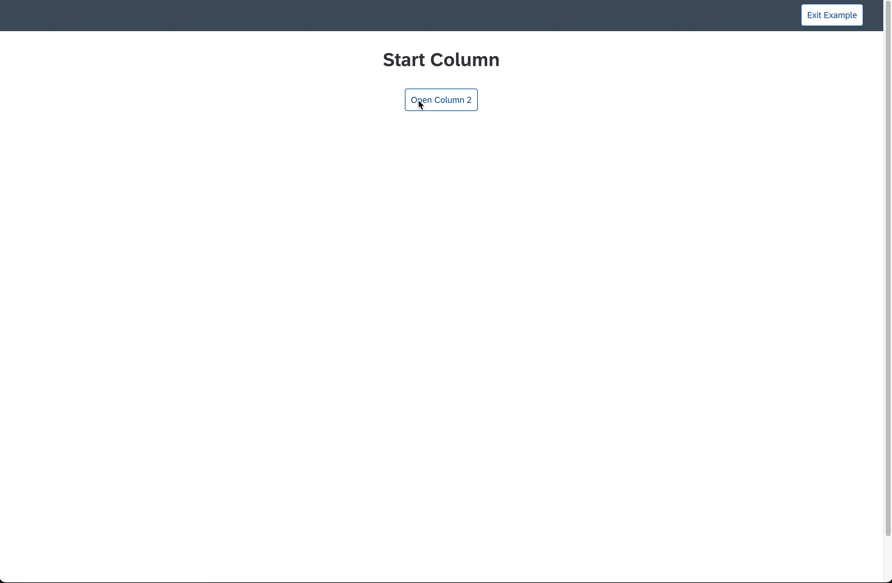 flexible column layout