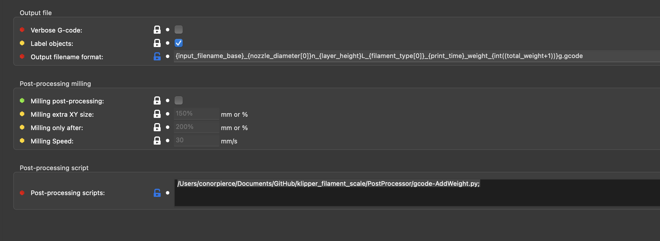 GitHub - cpiercedev/klipper_filament_scale: Klipper Module and Macros ...