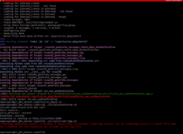 Apollo 3.0 ros bridge NOT WORK · Issue #13836 · ApolloAuto/apollo · GitHub