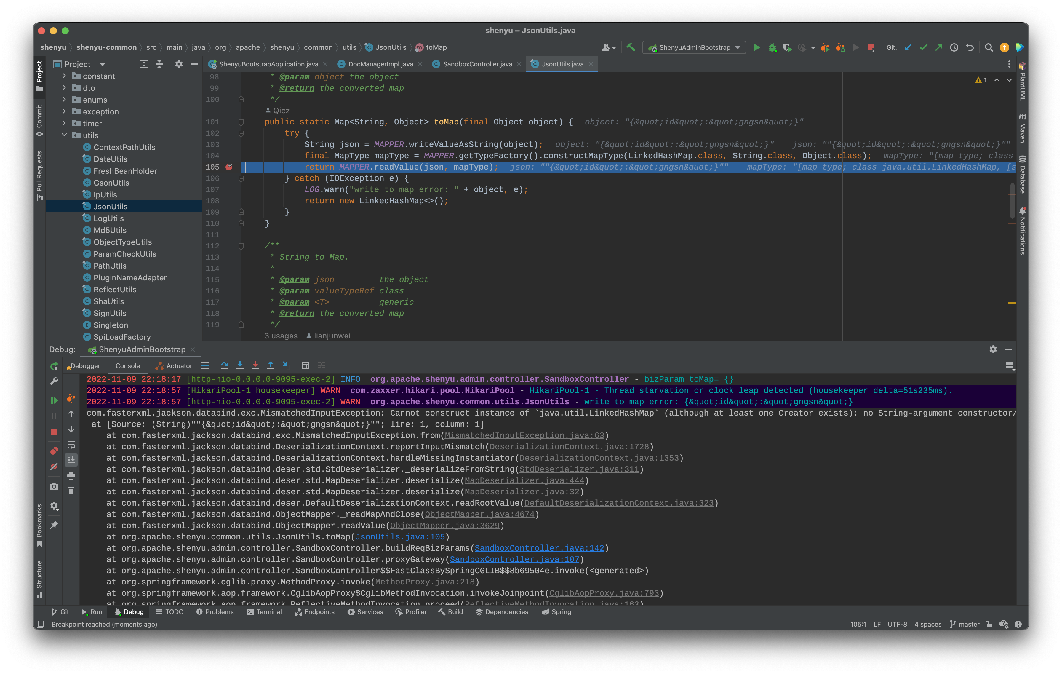 [BUG] Sandbox json parsing · Issue #4171 · apache/shenyu · GitHub