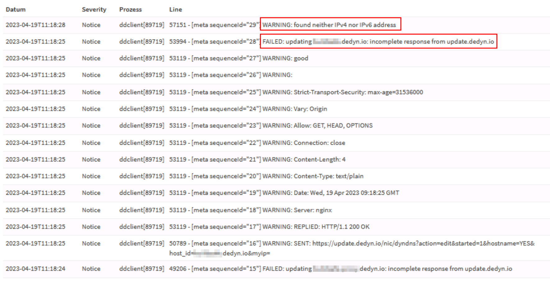 ddclient updates DNS entry without having an IP address · Issue #3396 ...