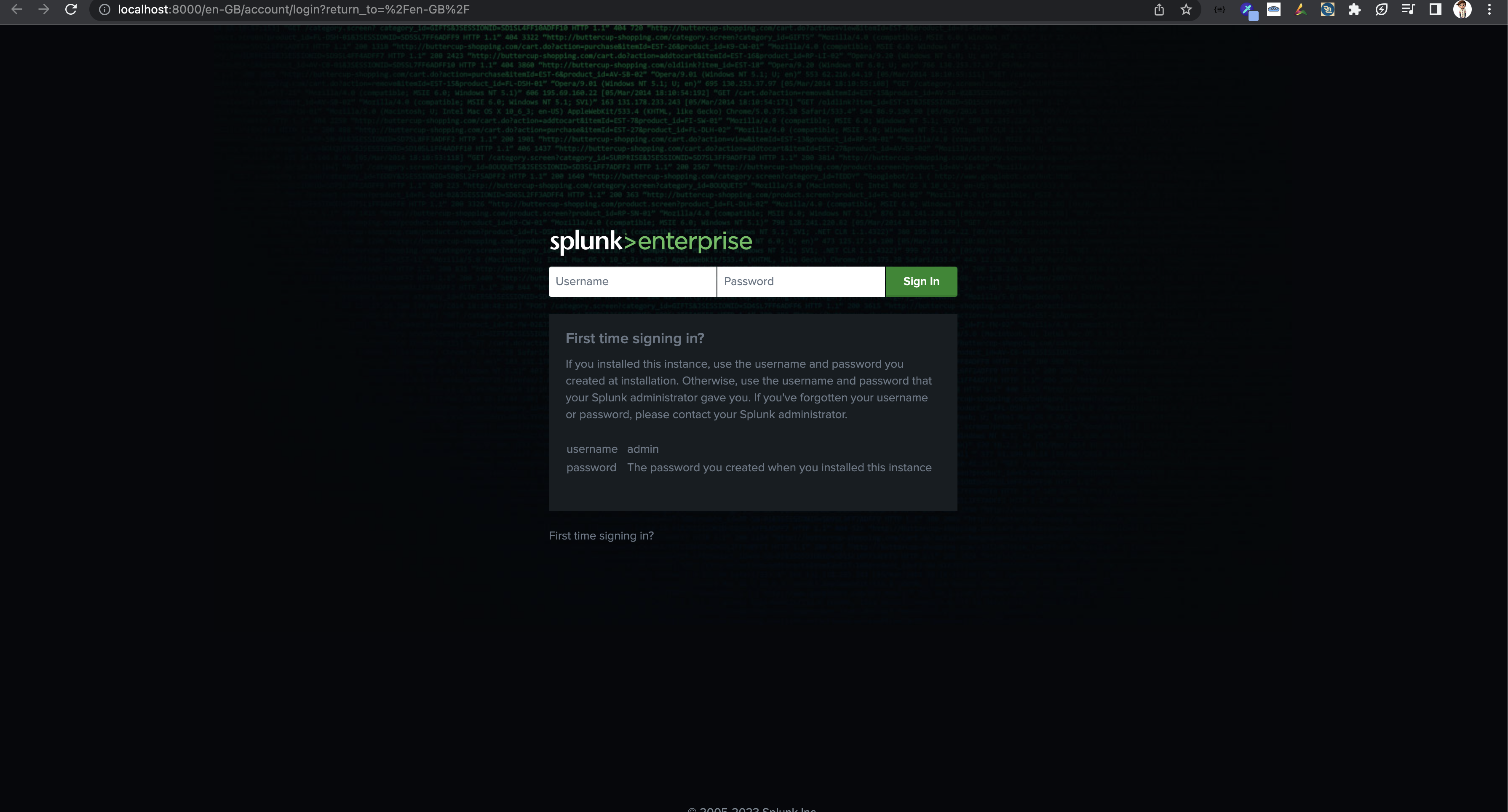 GitHub - SaiAshish9/Realtime-logs-analysis-using-Splunk