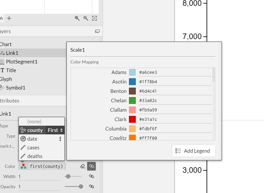 Allow the ability to select a color palette for legends · Issue #253 ...