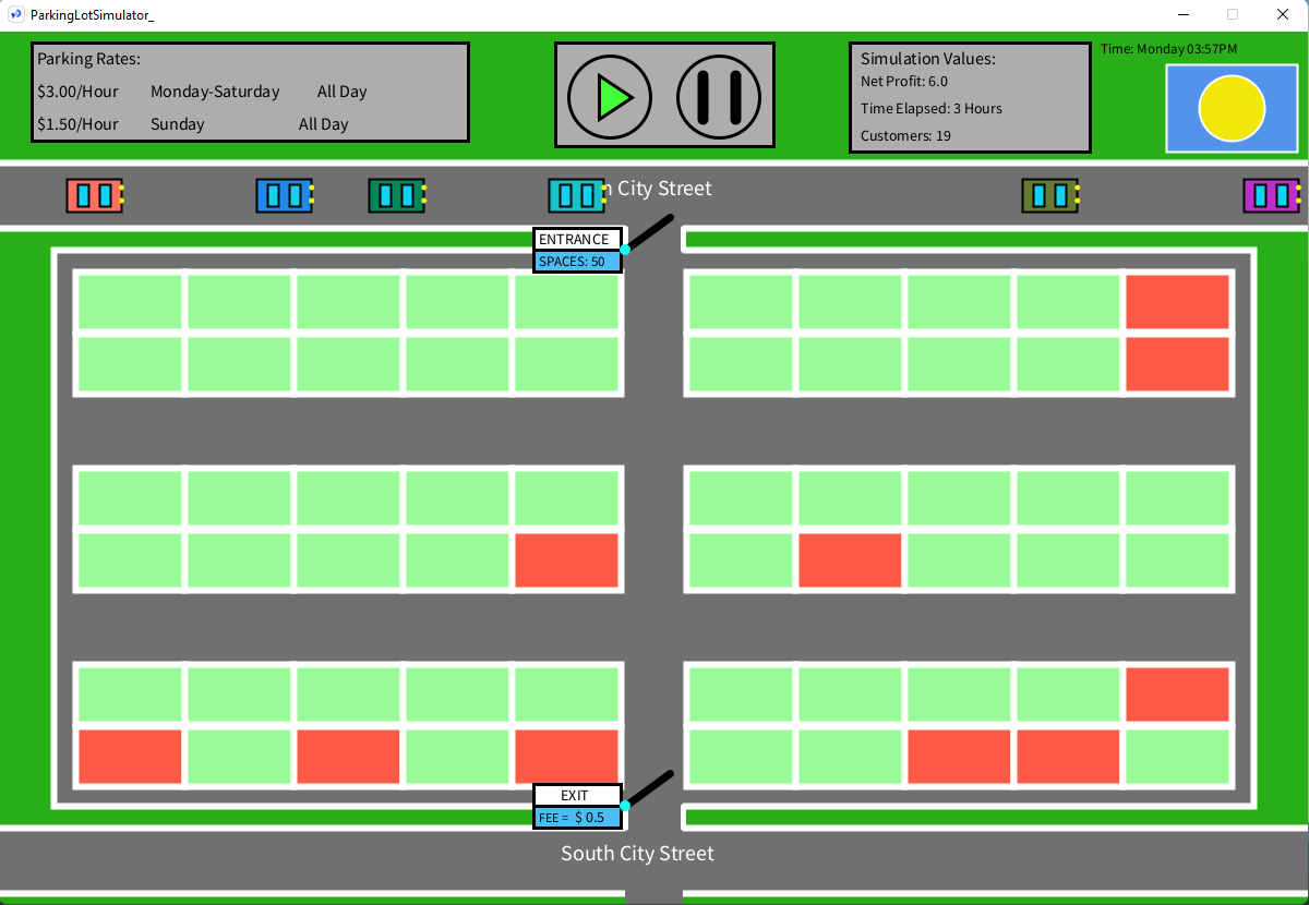 GitHub - aidanjoh/ParkingLotSimulator: ENGG 233 Final Project - Fall 2017