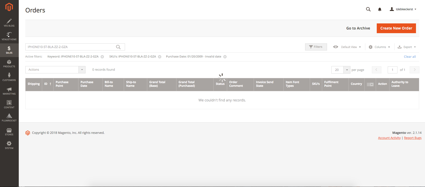 Magento orders page stuck · Issue 18421 · magento/magento2 · GitHub