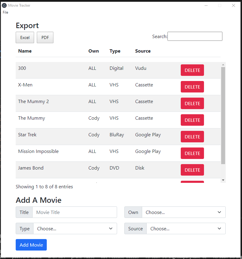 GitHub - c-holt/MovieTracker-Public: A electron desktop app to keep