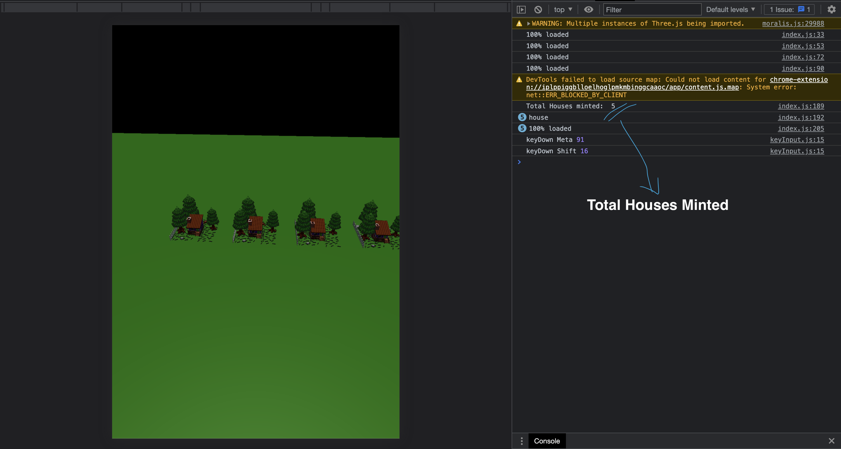 IntoTheVerse Metaverse Land Sale ChainlinkMoralis Devpost