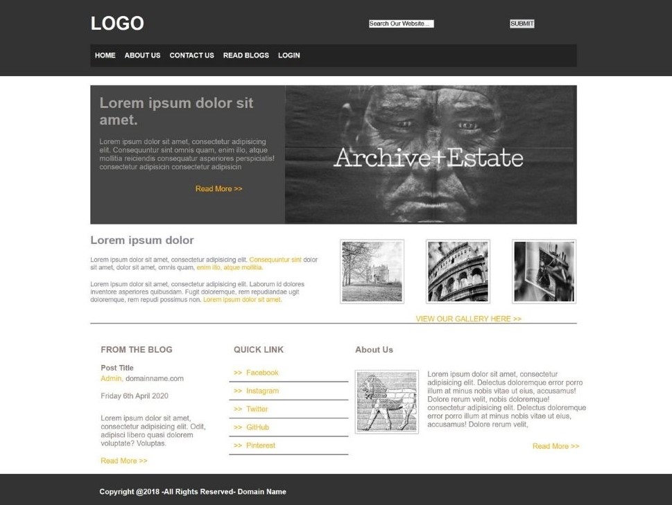 GitHub - vaibhavpandey0015/Html-Css-Blog-Page: This is a Beautiful ...