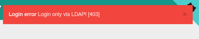 With active ldap.hideStandardLogin no LDAP login possible, anymore ...