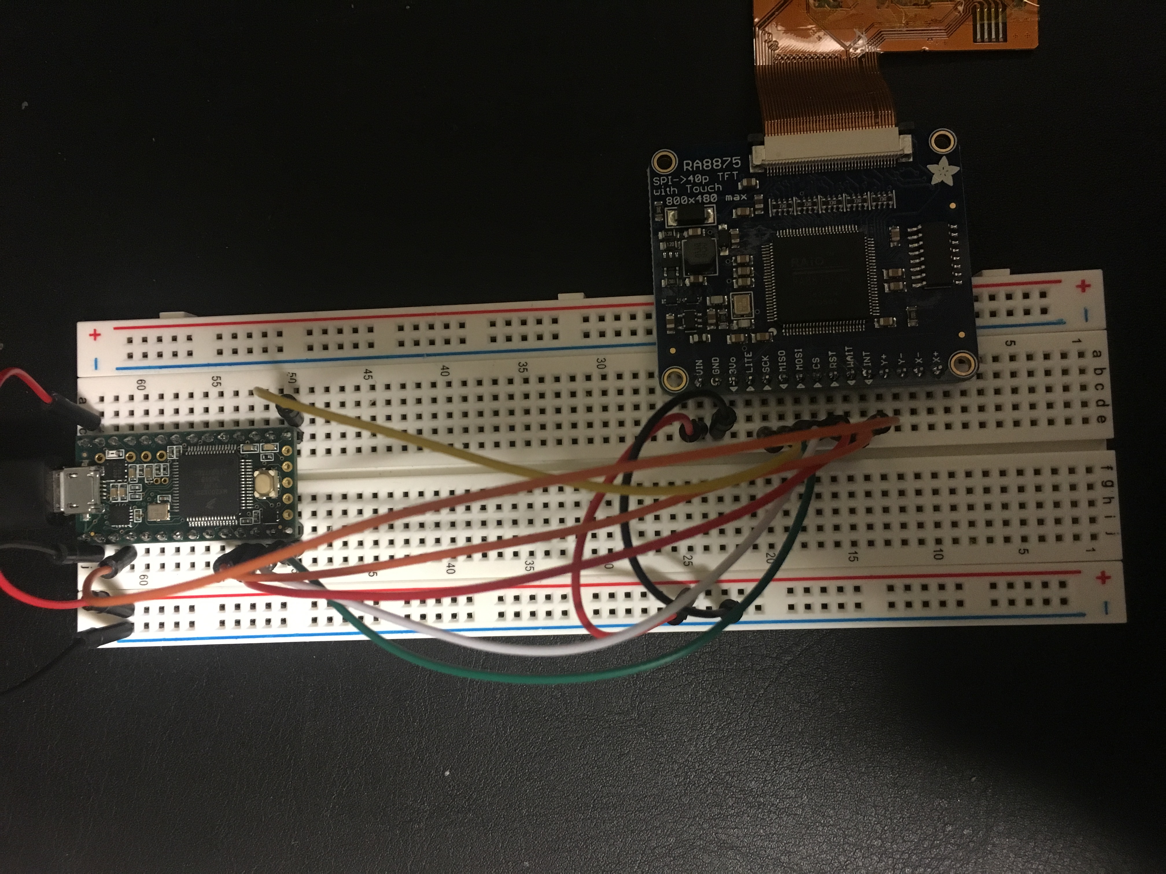 GitHub - dhwan11/RA8875-tft-dash-display: Using the RA8875 driver to ...