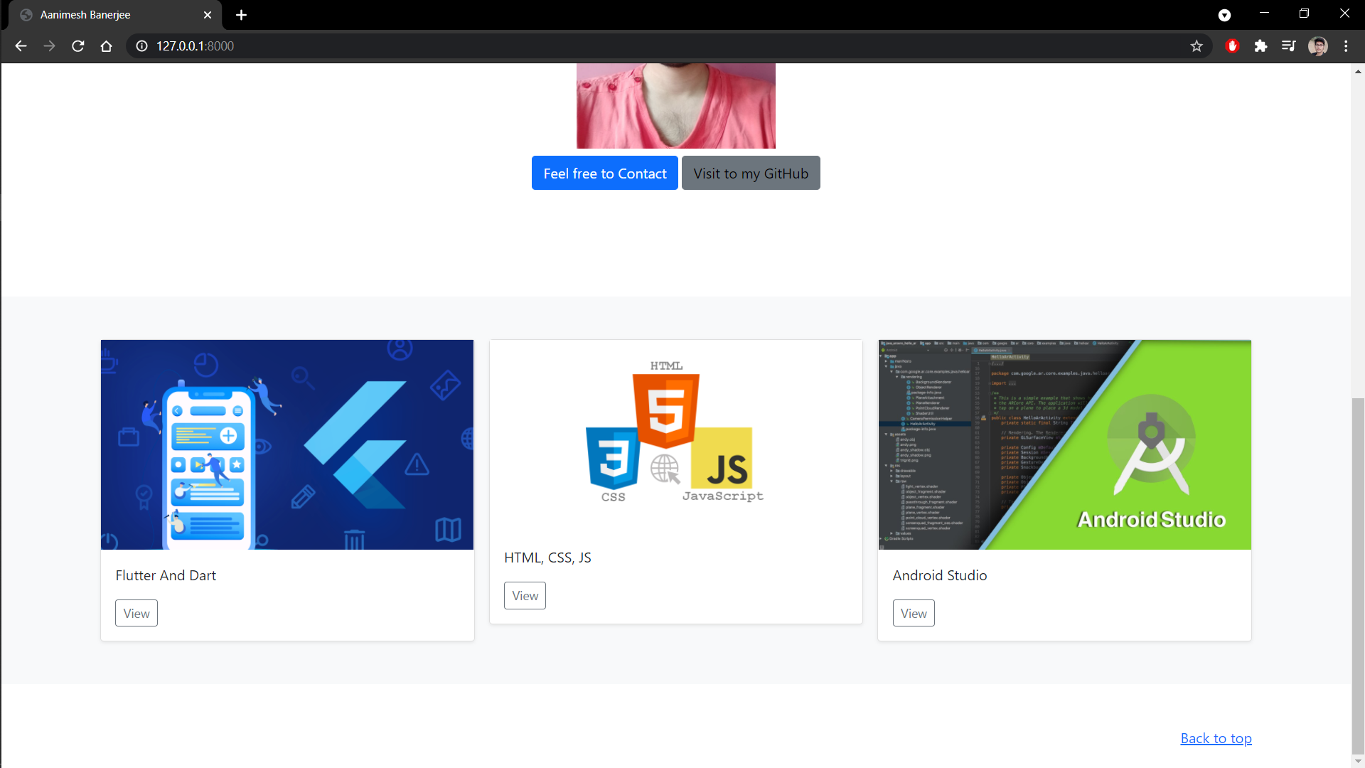 GitHub - animeshrick/portfolio · GitHub