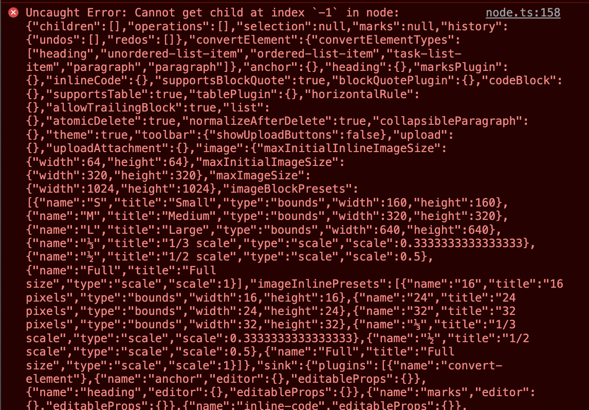 Getting Error in v2.0.7 · Issue #15 · portive/wysimark · GitHub
