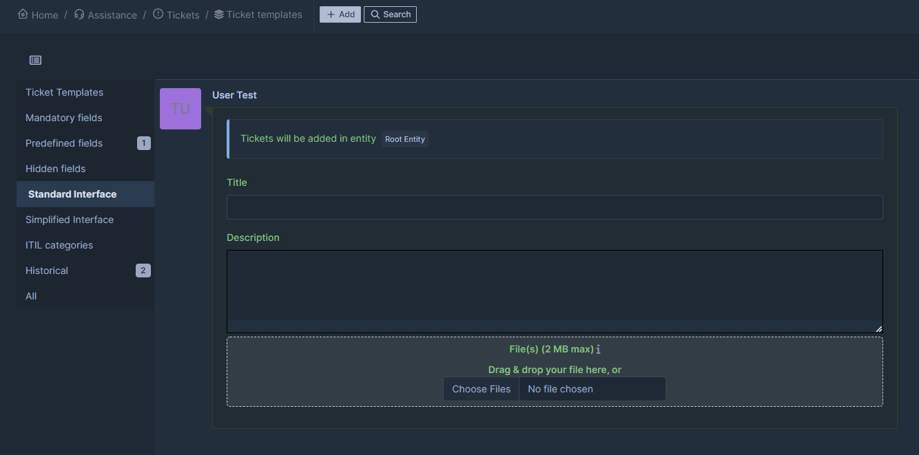 Ticket Templates Predefined Fields Don't Populate · Issue #11410 · glpi ...