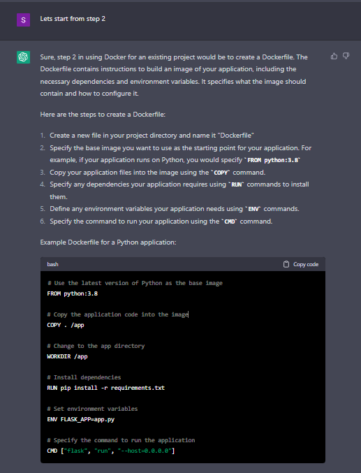 Understanding Docker via ChatGPT - Kuwatain/AutotestsChatGPT GitHub Wiki