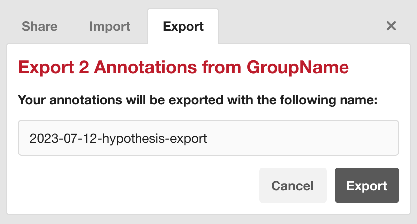 Build and download export data when user clicks "Export" · Issue #5619 ...