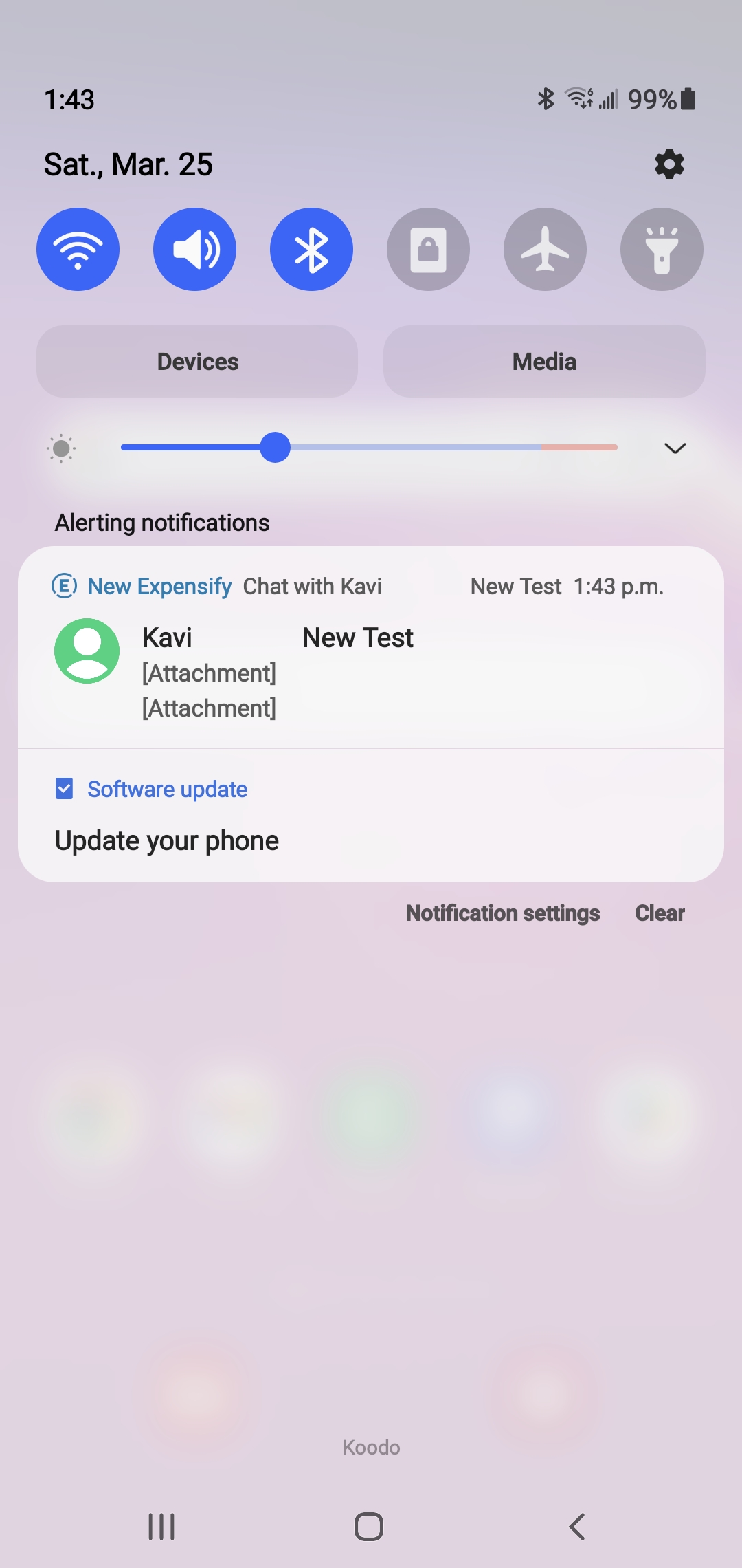 [1000] [Attachment] Notification isn’t shown in spanish whereas the