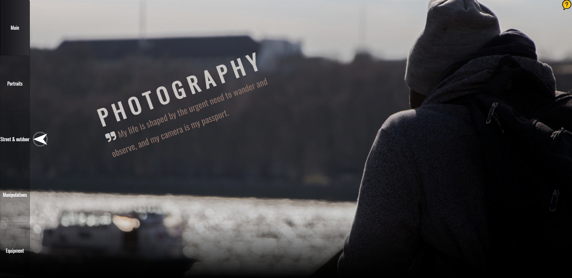 GitHub klauza/photographyportfolioapp single page application