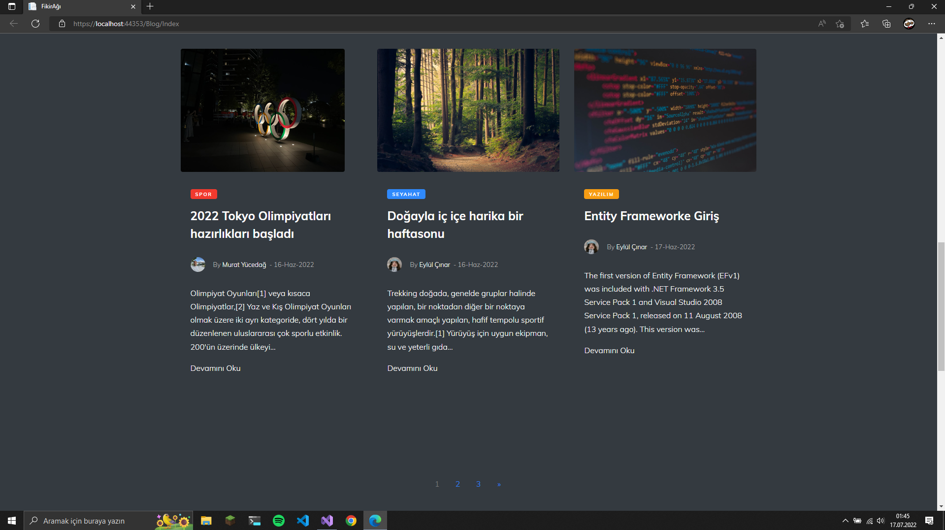 GitHub - tnhnyldz/MvcBlogProjectDotnetCore