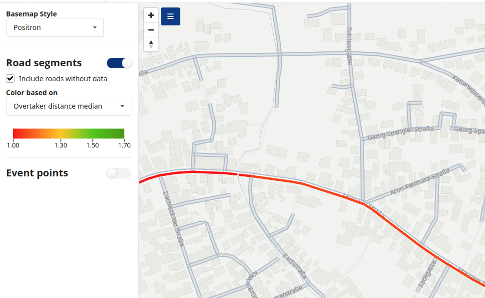 Road Segments not showing · Issue #195 · openbikesensor/portal · GitHub