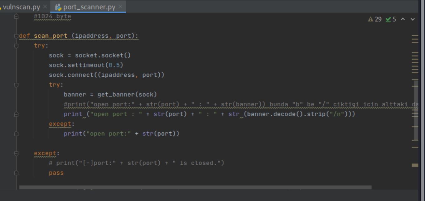 GitHub - mehlikaercan/Pycharm-port-scan: Multi-port scan at the same ...