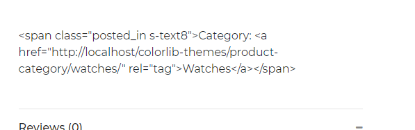 single product bug