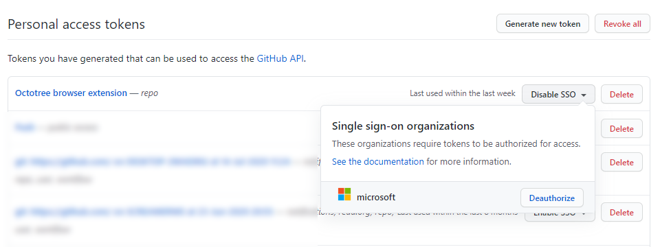 Getting "Forbidden" for some repos · Issue #1053 · ovity/octotree · GitHub