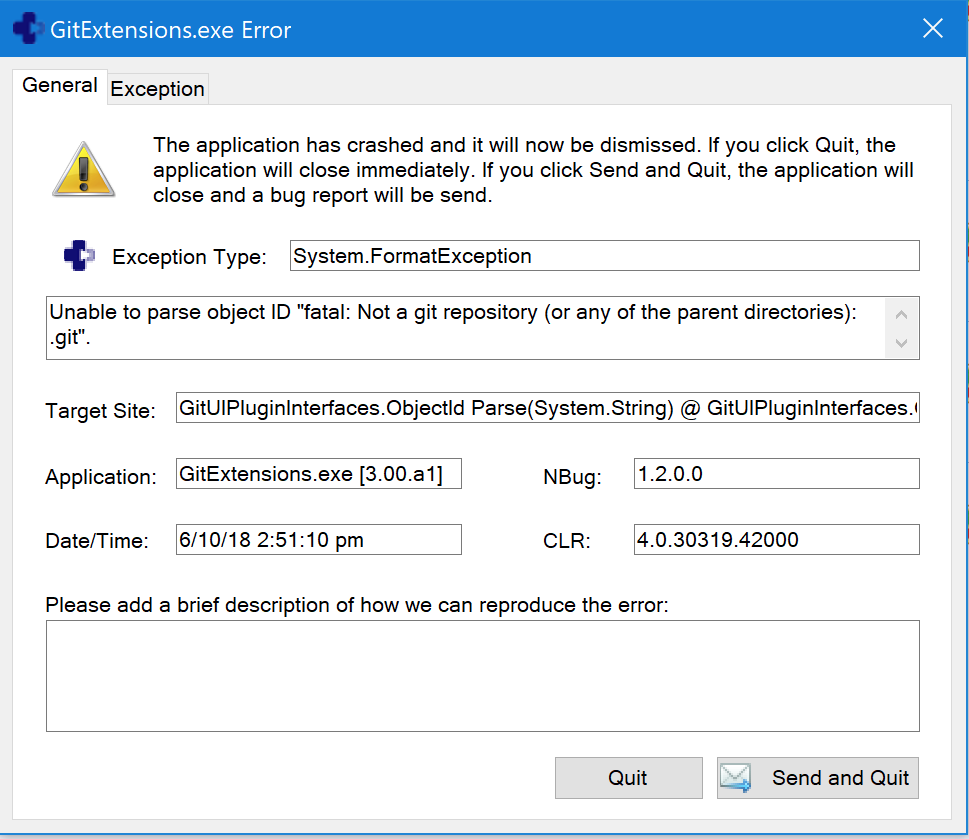 Open fails when a recent repository doesn't exists anymore · Issue ...