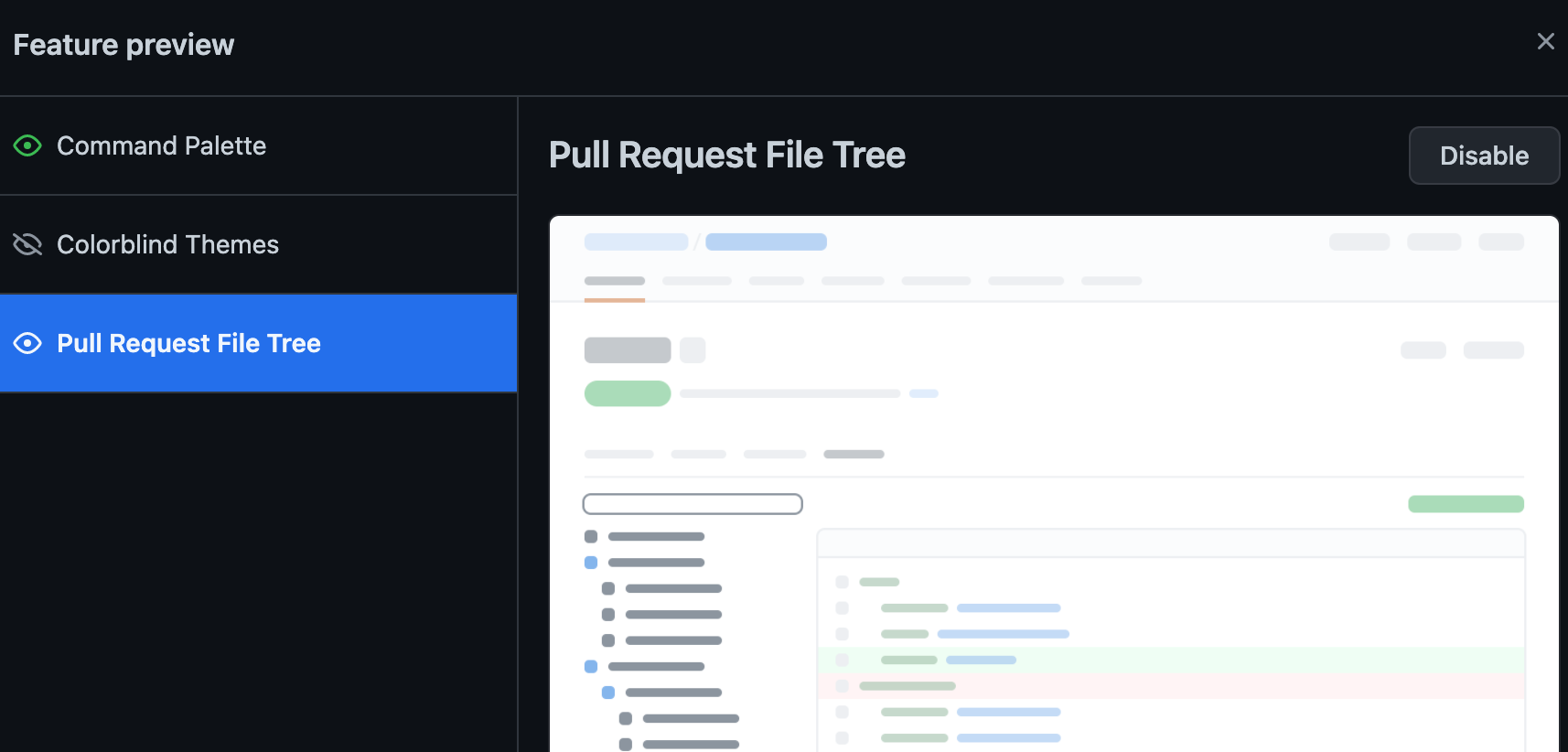 Pull Request File Tree and `highlight-deleted-and-added-files-in-diffs ...