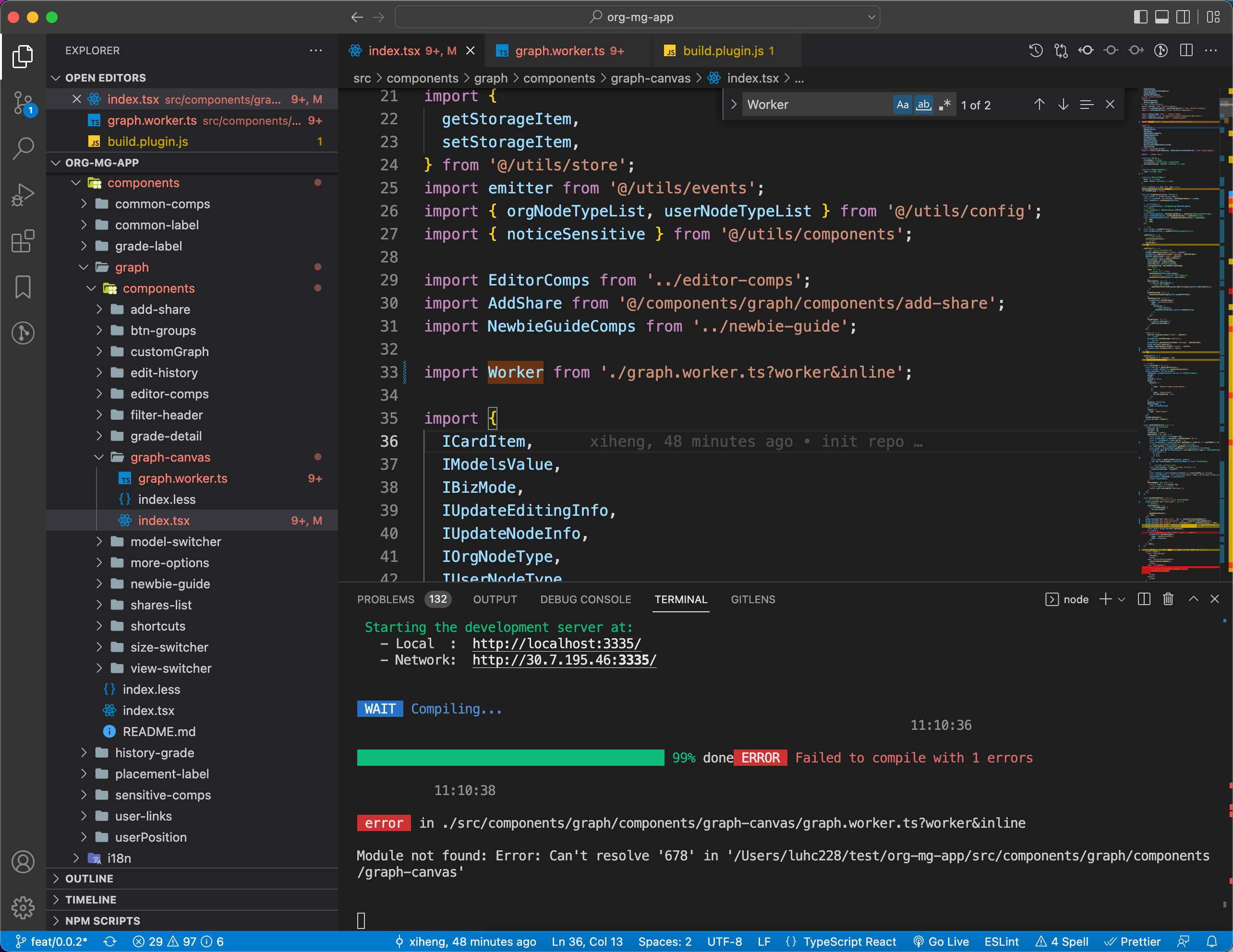 引入 web worker 报错 · Issue #5457 · alibaba/ice · GitHub