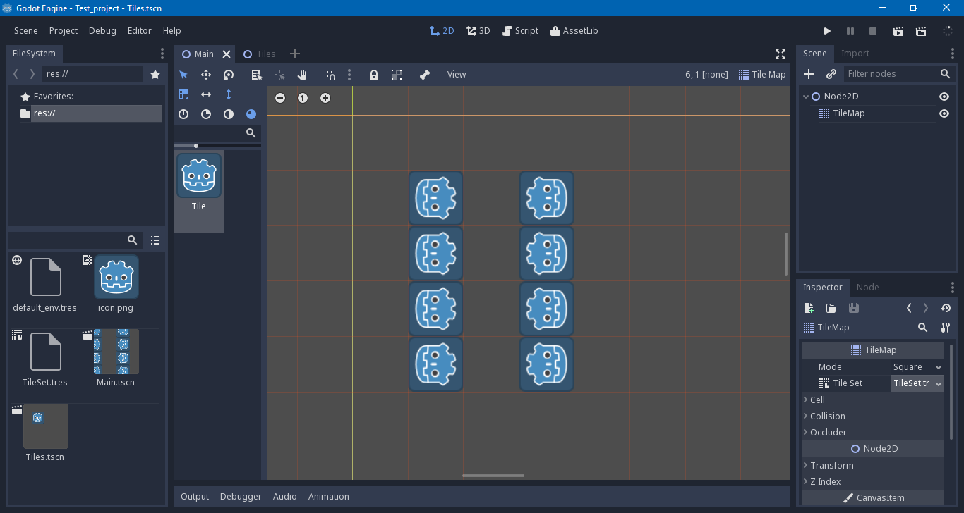 Wrong tiles orientation after open the project in godot newer releases ...