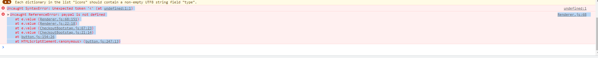 Uncaught ReferenceError: paypal is not defined · Issue #1258 ...