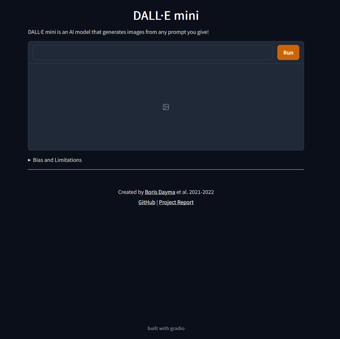 Built with gradio footer is not very visible · Issue #1502 · gradio-app ...