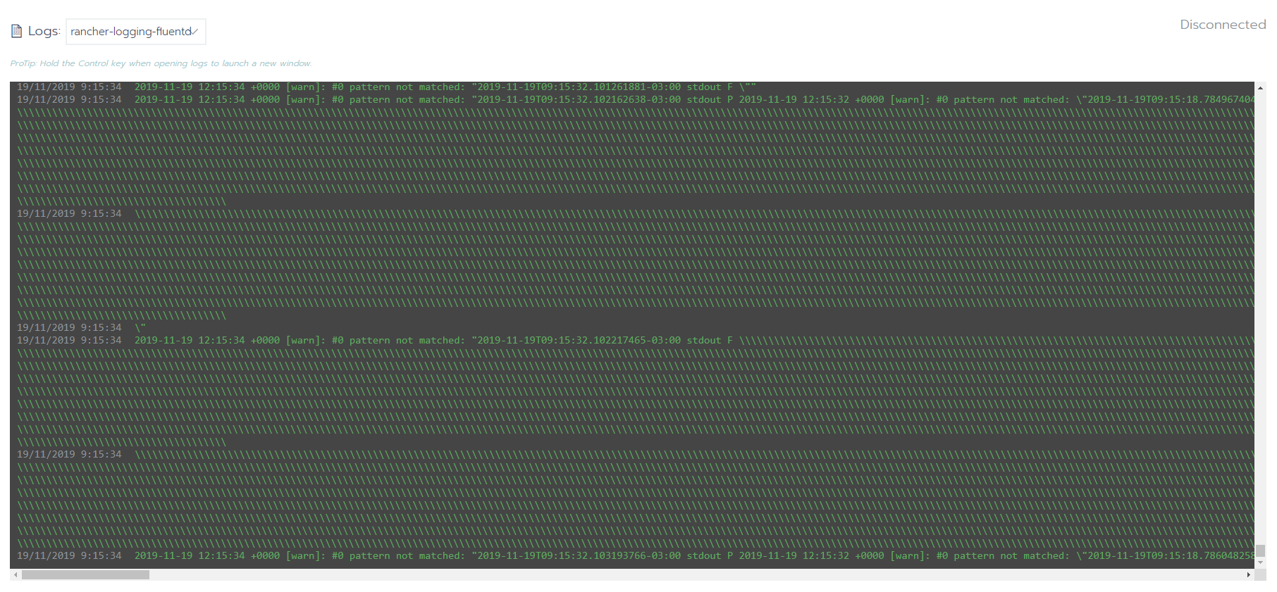 rancher imported k3s - logging · Issue #24157 · rancher/rancher · GitHub