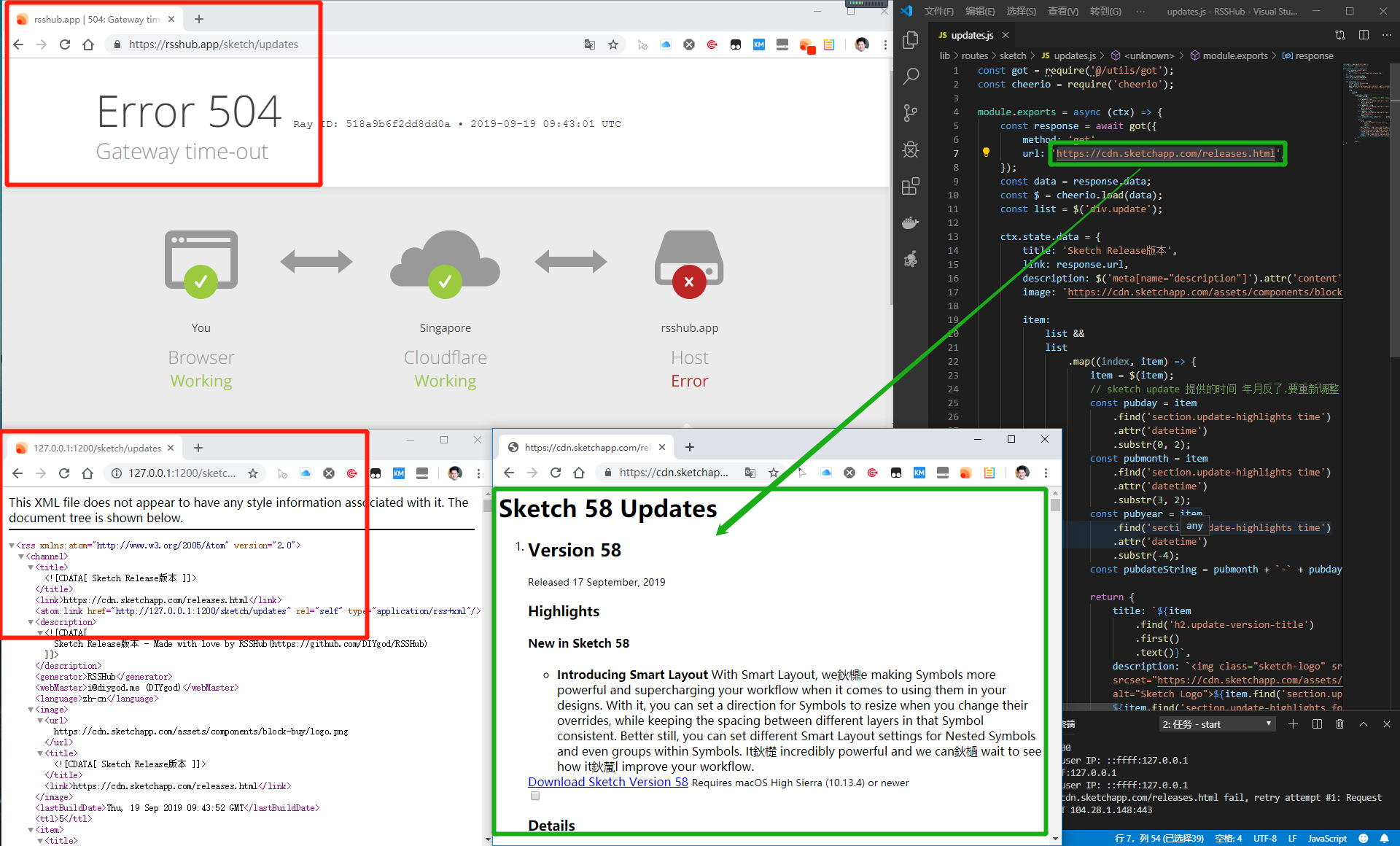 是否需要写入rss缓存?以避免服务器504或其他错误 · Issue #3114 · DIYgod/RSSHub · GitHub