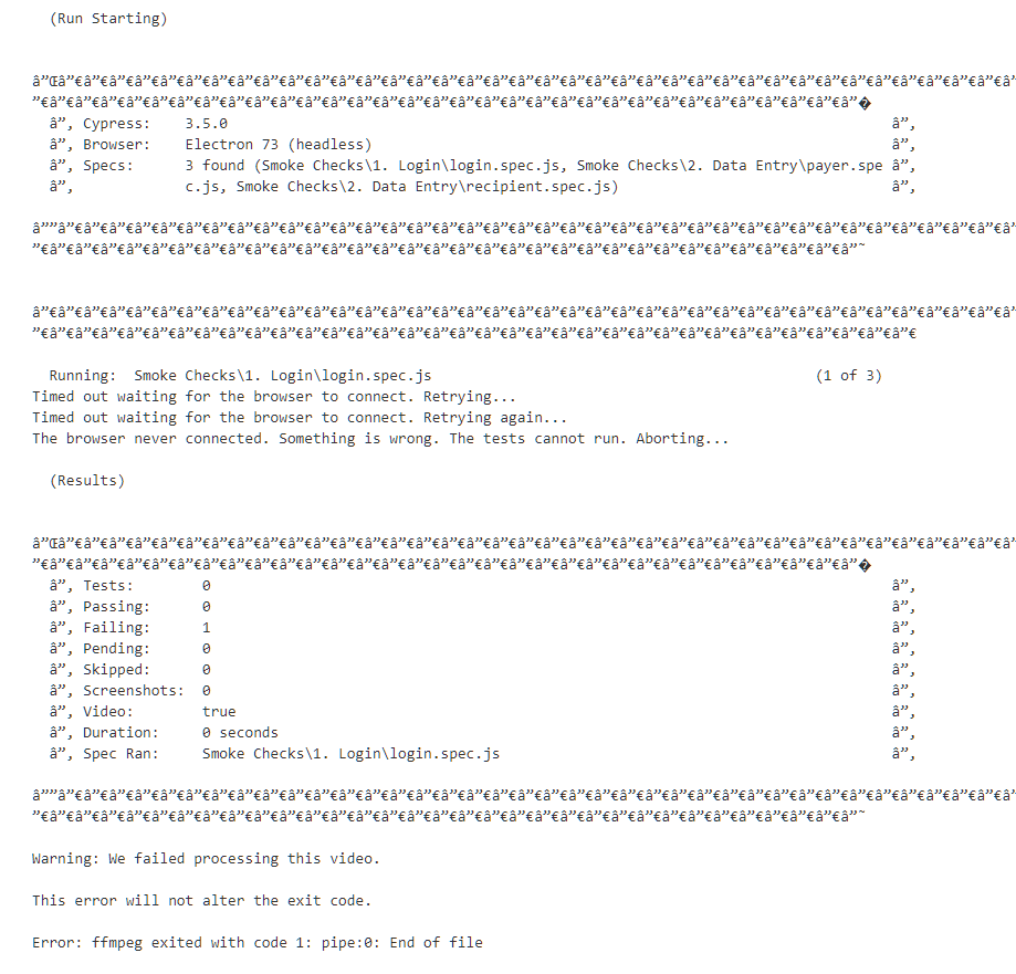 Cypress Run Not Working On Jenkins Pipeline · Issue 5612 · cypressio
