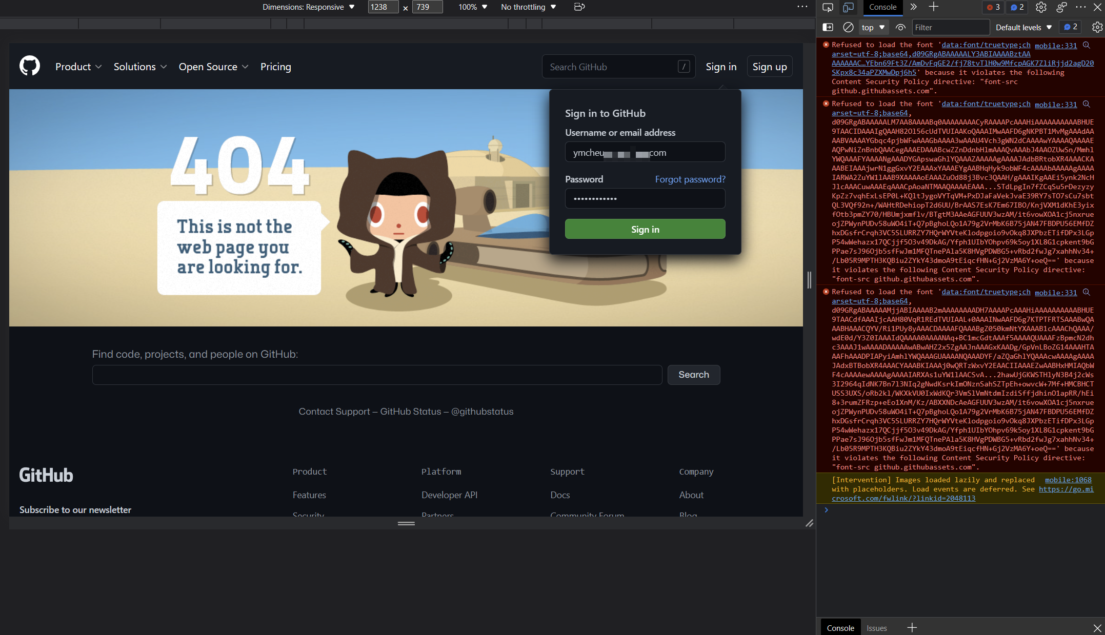 Can't Login in Edge 110/Windows 10 · community · Discussion #48939 · GitHub