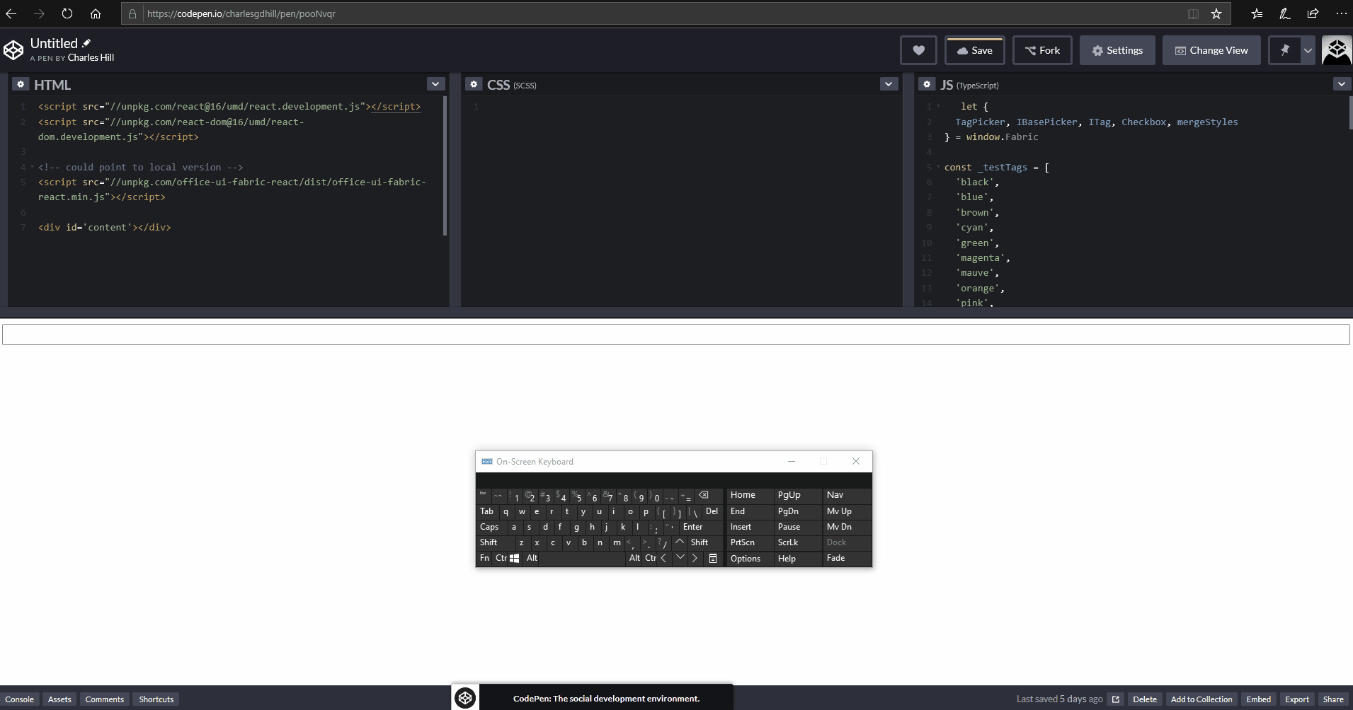 TagPicker doesn't work well with narrator enabled. · Issue #10915 ...