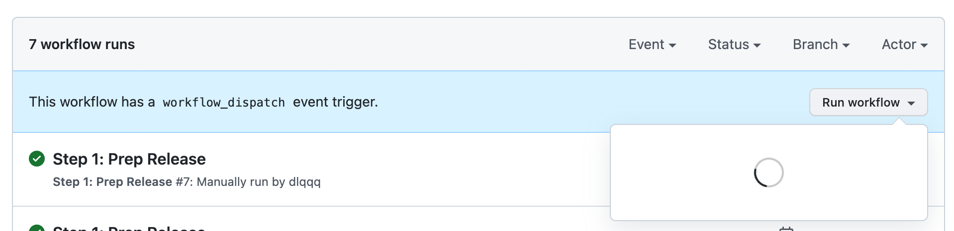 github manual workflow form hangs on 404 · Issue #479 · jupyter-server ...